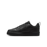 Nike Court Borough Low Recraft Μαύρο - Εφηβικά Sneakers