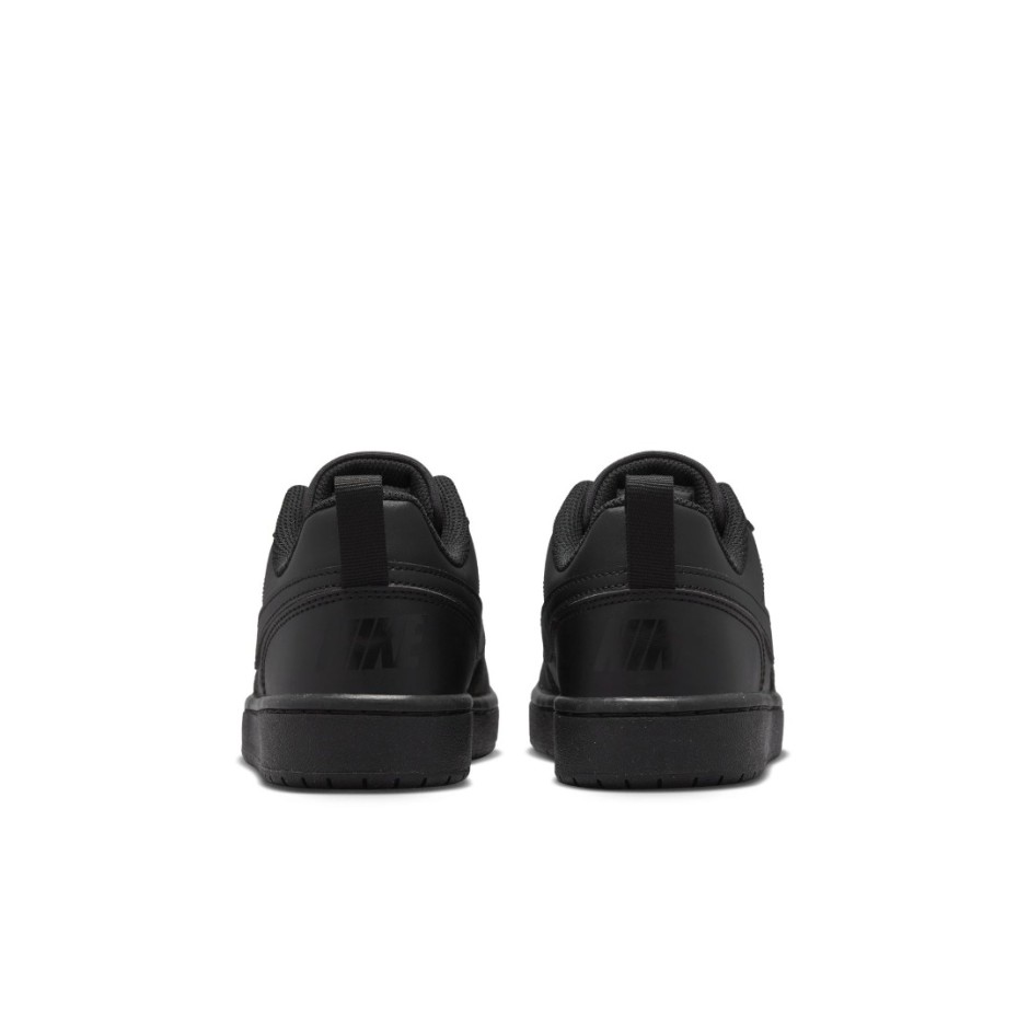 Nike Court Borough Low Recraft Μαύρο - Εφηβικά Sneakers