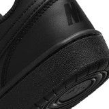Nike Court Borough Low Recraft Μαύρο - Εφηβικά Sneakers Εικόνα 3
