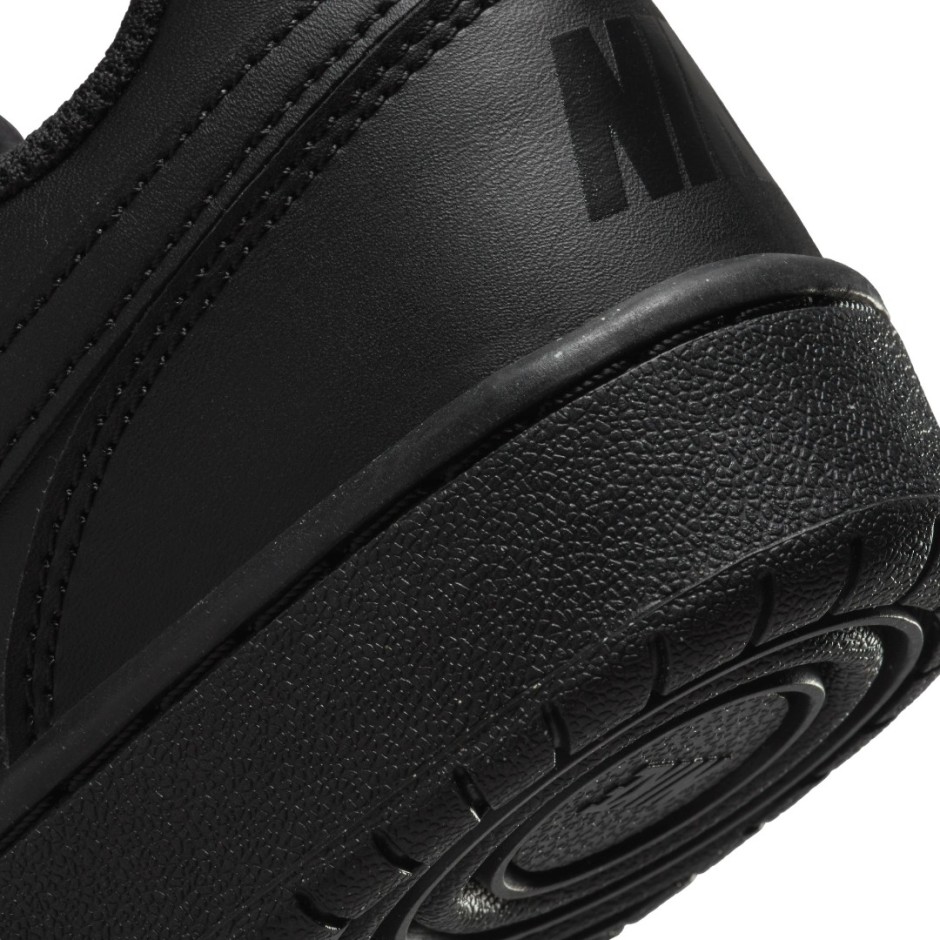 Nike Court Borough Low Recraft Μαύρο - Εφηβικά Sneakers