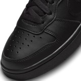 Nike Court Borough Low Recraft Μαύρο - Εφηβικά Sneakers Εικόνα 4