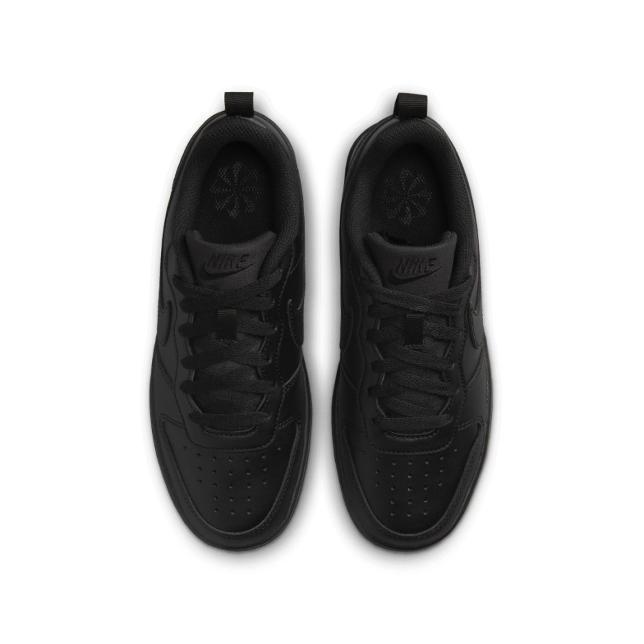 Nike Court Borough Low Recraft Μαύρο - Εφηβικά Sneakers