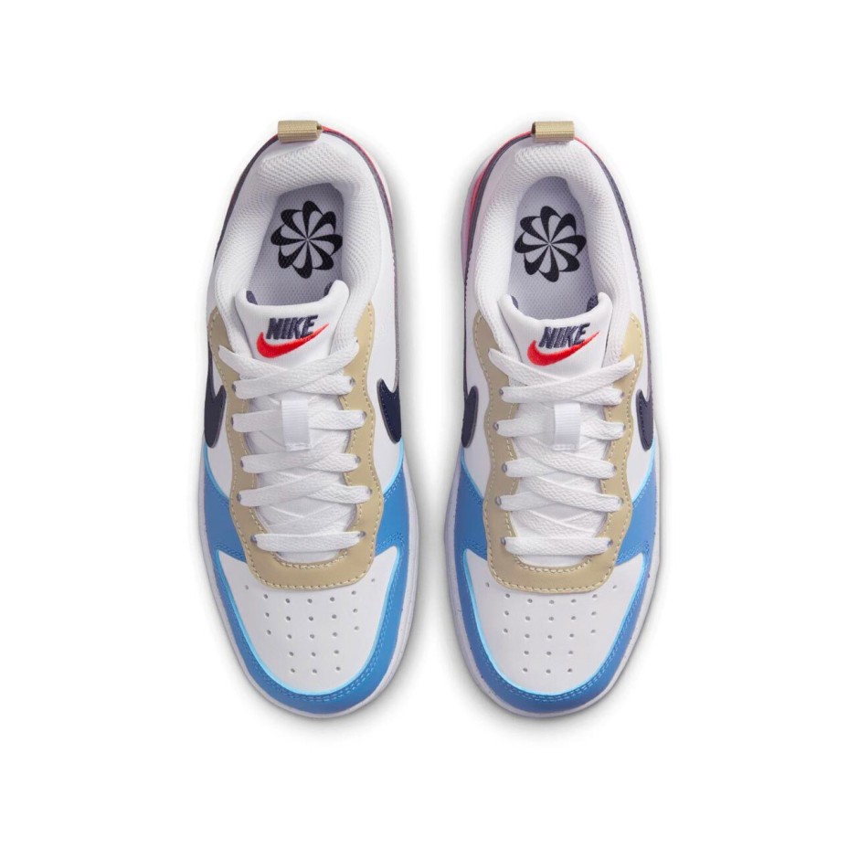 Παιδικά Sneakers Λευκά - Nike Court Borough Low Recraft