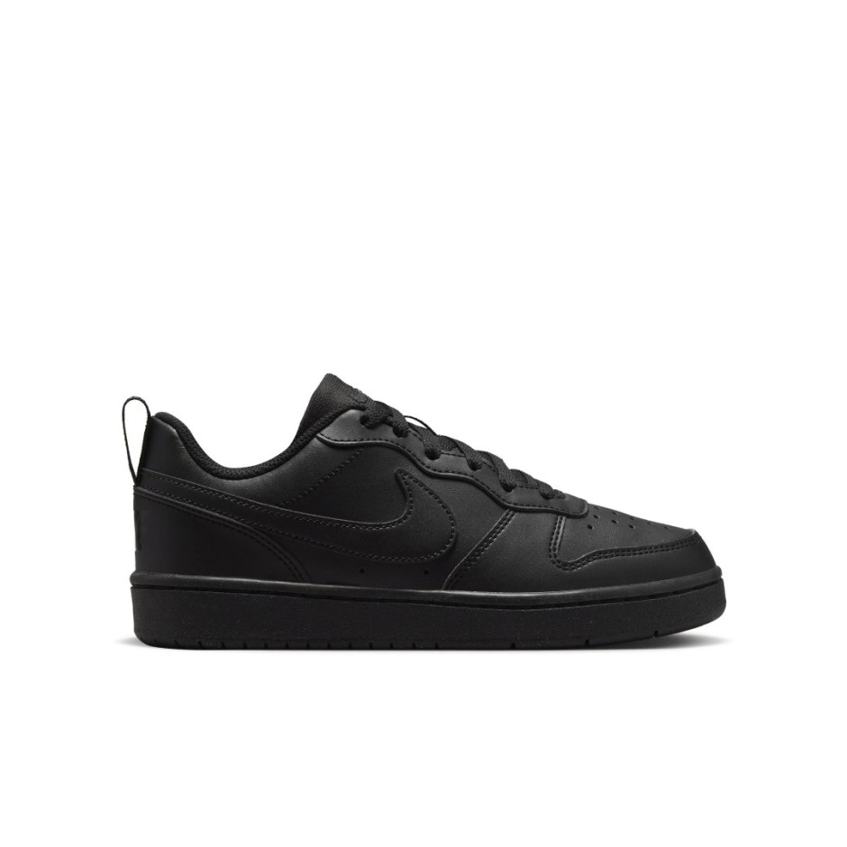 Nike Court Borough Low Recraft Μαύρο - Εφηβικά Sneakers