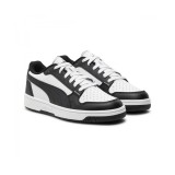 Παιδικά Sneakers Λευκά-Μαύρα - PUMA Rebound Low Εικόνα 0