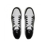 Παιδικά Sneakers Λευκά-Μαύρα - PUMA Rebound Low Εικόνα 2