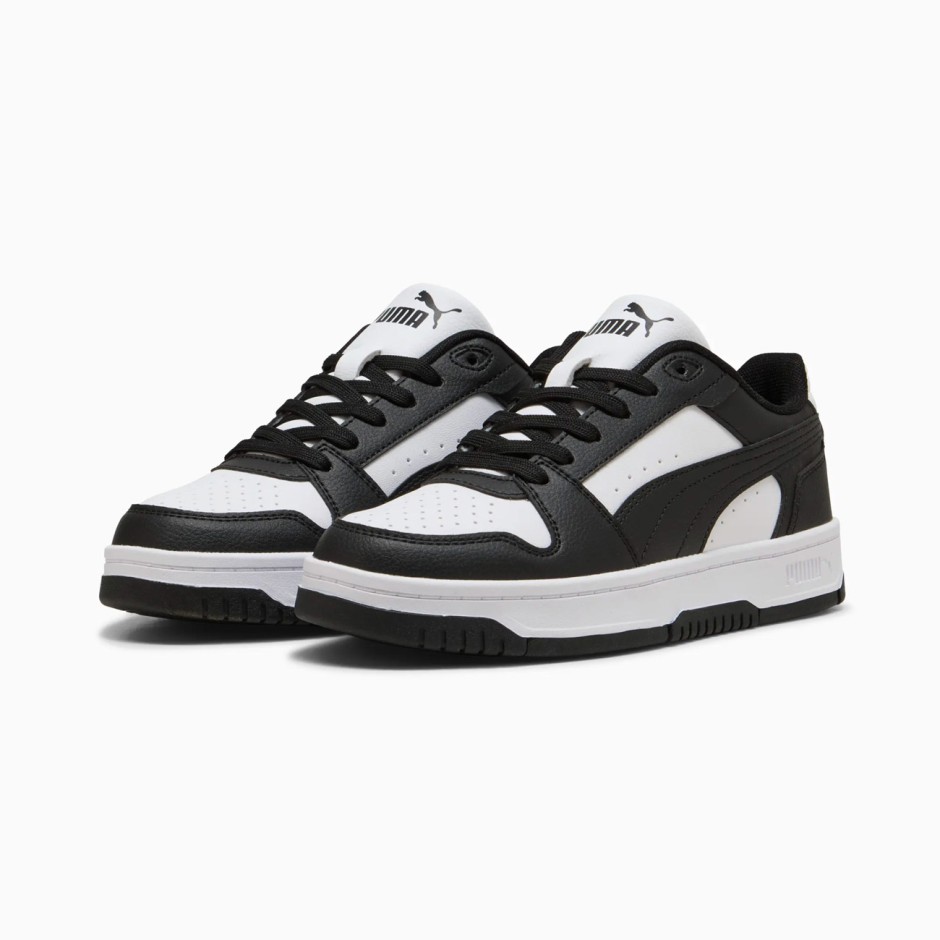 Παιδικά Sneakers Μαύρα - PUMA Rebound Slam Low