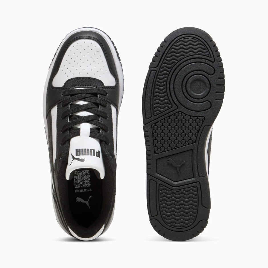 Παιδικά Sneakers Μαύρα - PUMA Rebound Slam Low