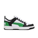 Puma Rebound Layup Jr Λευκό - Εφηβικά Sneakers Εικόνα 