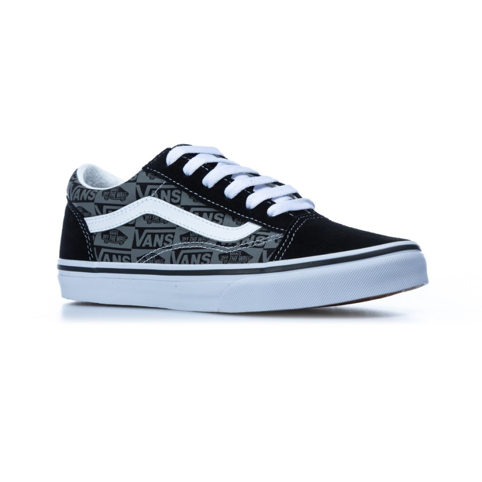 VANS JN OLD SKOOL LOGO VN0A5EE6N42-N42 Black