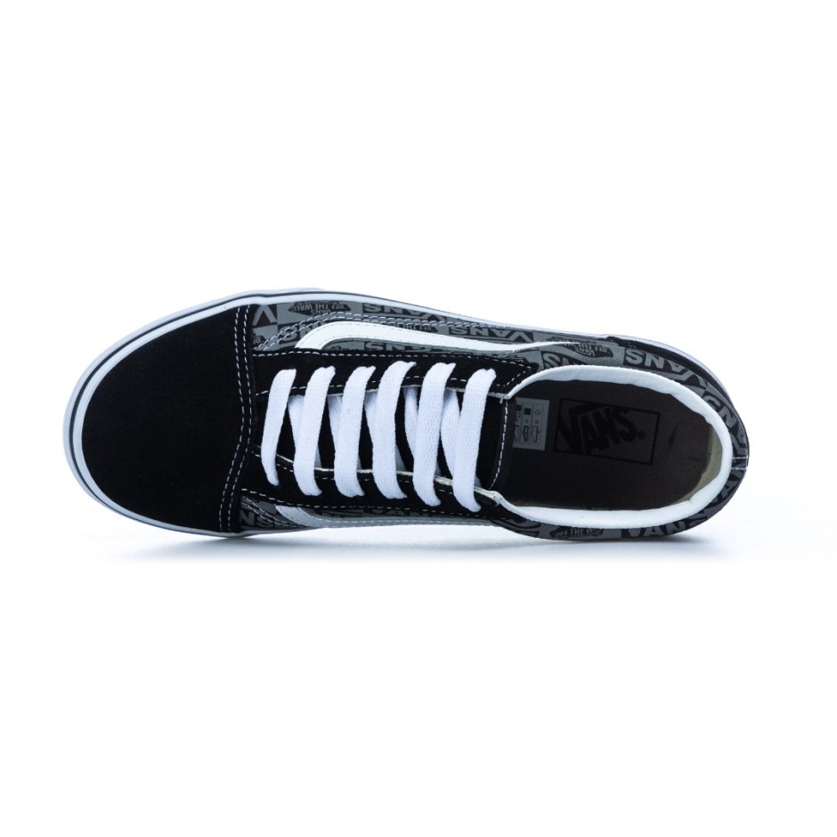 VANS JN OLD SKOOL LOGO VN0A5EE6N42-N42 Black