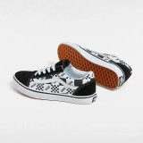 VANS OLD SKOOL LOGO CHECK VN000D2V6BT-6BT Black Image 1