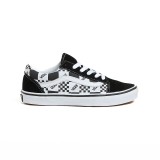 VANS OLD SKOOL LOGO CHECK VN000D2V6BT-6BT Black Image 