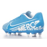 NIKE JR VAPOR 13 CLUB FG/MG AT8161-414 Blue Image 2