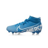 NIKE JR. MERCURIAL SUPERFLY 7 ACADEMY MG AT8120-414 Blue Image 