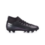 NIKE JR. MERCURIAL SUPERFLY 7 CLUB MG AT8150-010 Black