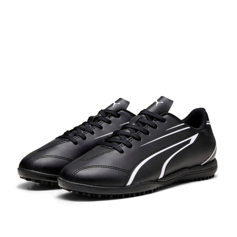 Puma Vitoria TT Jr Μαύρο - Παιδικά Ποδοσφαιρικά Παπούτσια Με Σχάρα