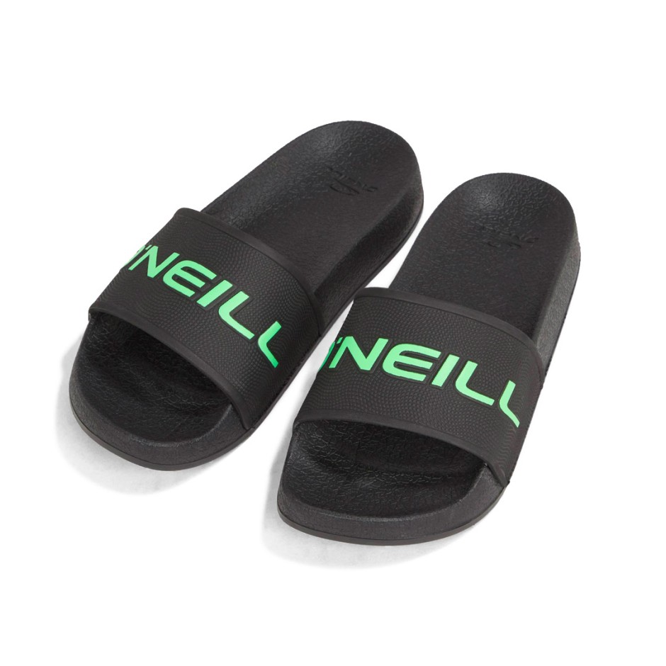 Παιδικές Παντόφλες Μαύρες - O'Neill Logo