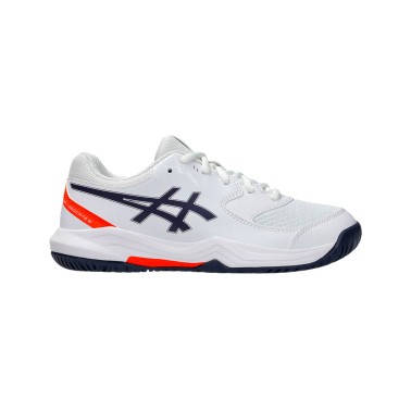 Παιδικά Παπούτσια Τένις Λευκά - ASICS GEL-DEDICATE 8