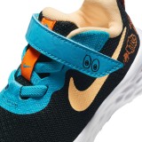 NIKE REVOLUTION 6 LIL (TDV) FB2719-001 Black Image 4