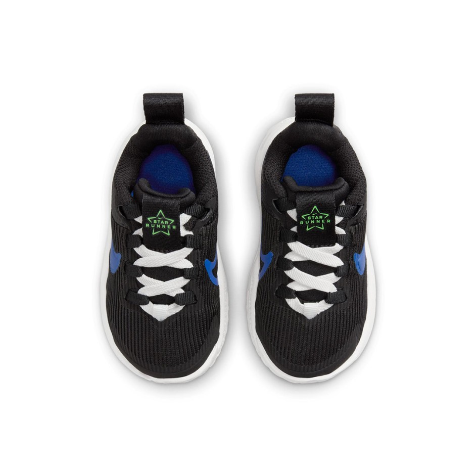 Βρεφικά Αθλητικά Παπούτσια Μαύρα - Nike Star Runner 4