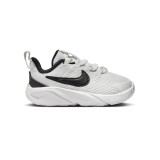 Βρεφικά Αθλητικά Παπούτσια Λευκά - Nike Star Runner 4 Εικόνα 