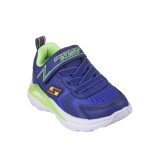 SKECHERS LIGHTED GORE & STRAP SNEAKER W 401660N-NVLM Blue Image 0
