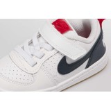 NIKE COURT BOROUGH LOW TD 870029-105 Λευκό