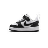 Βρεφικά Sneakers Λευκά-Μαύρα - Nike Court Borough Low Recraft Εικόνα 0
