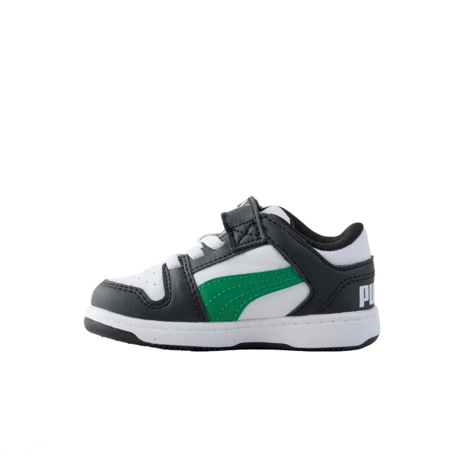 Puma Rebound Layup Low Λευκό - Βρεφικά Sneakers