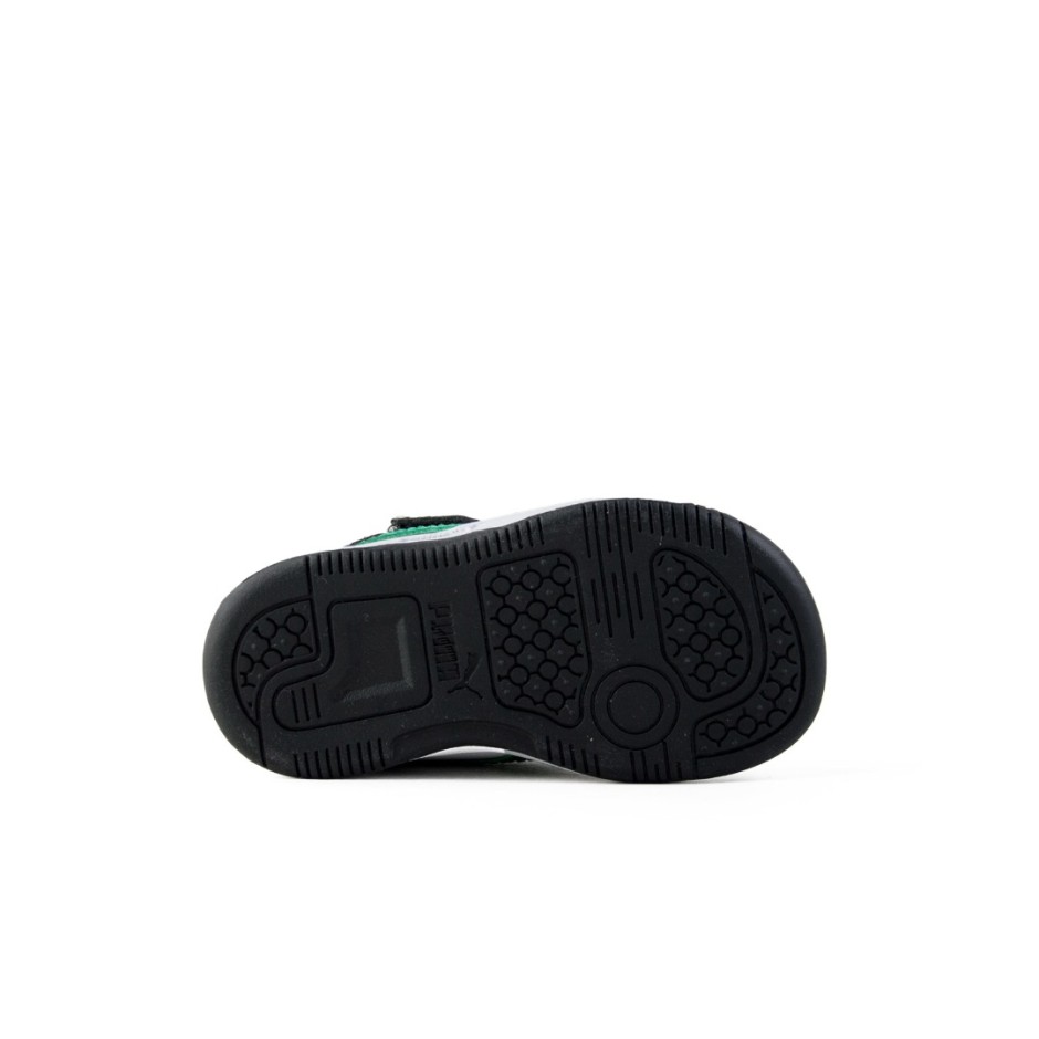 Puma Rebound Layup Low Λευκό - Βρεφικά Sneakers