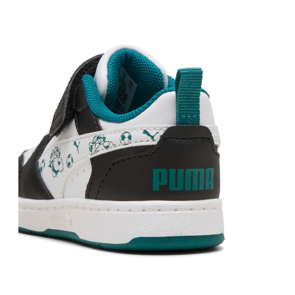 Baby Sneakers White - PUMA Rebound V6 Lo Super