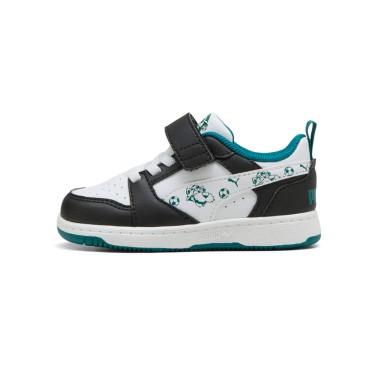 Baby Sneakers White - PUMA Rebound V6 Lo Super