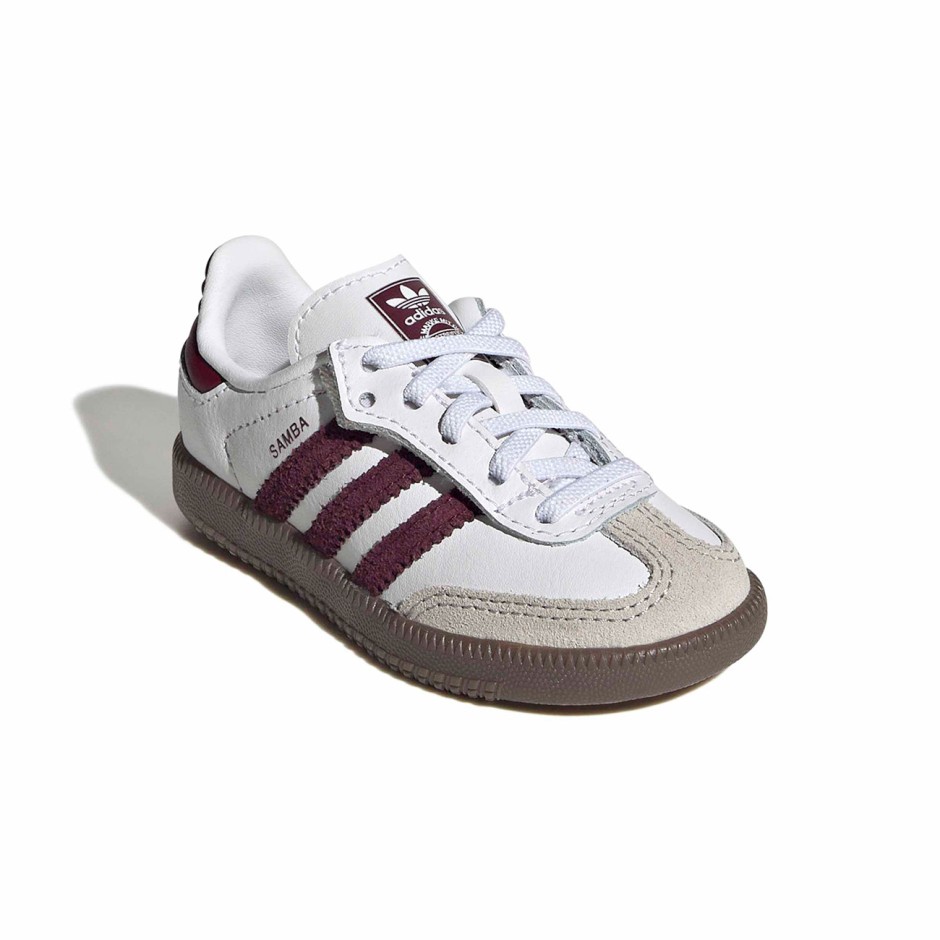 Baby Sneakers White - adidas Originals Samba OG Comfort Closure