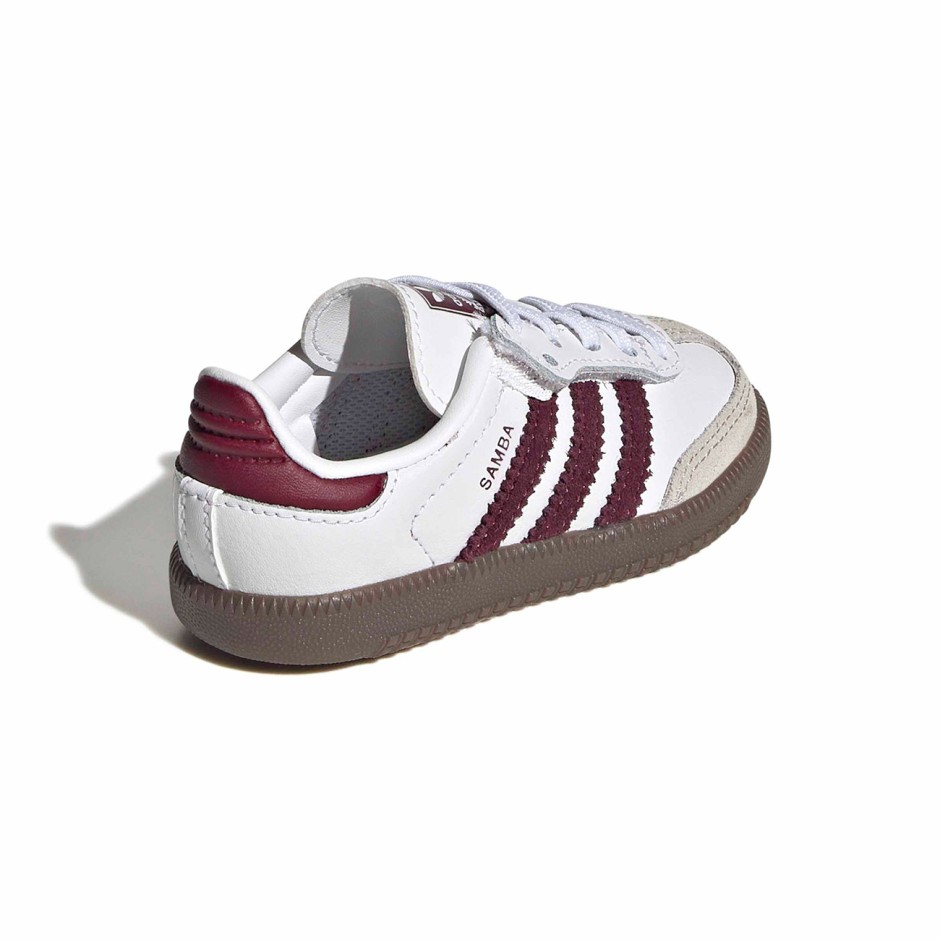 Baby Sneakers White - adidas Originals Samba OG Comfort Closure