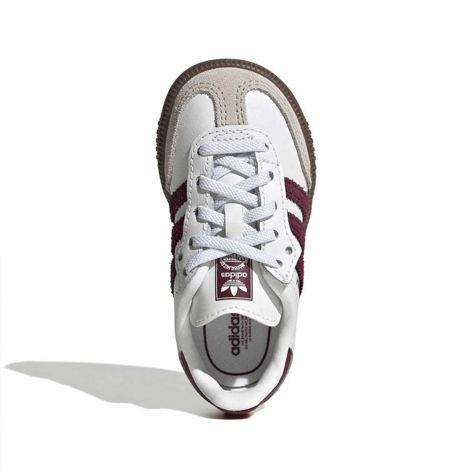 Baby Sneakers White - adidas Originals Samba OG Comfort Closure