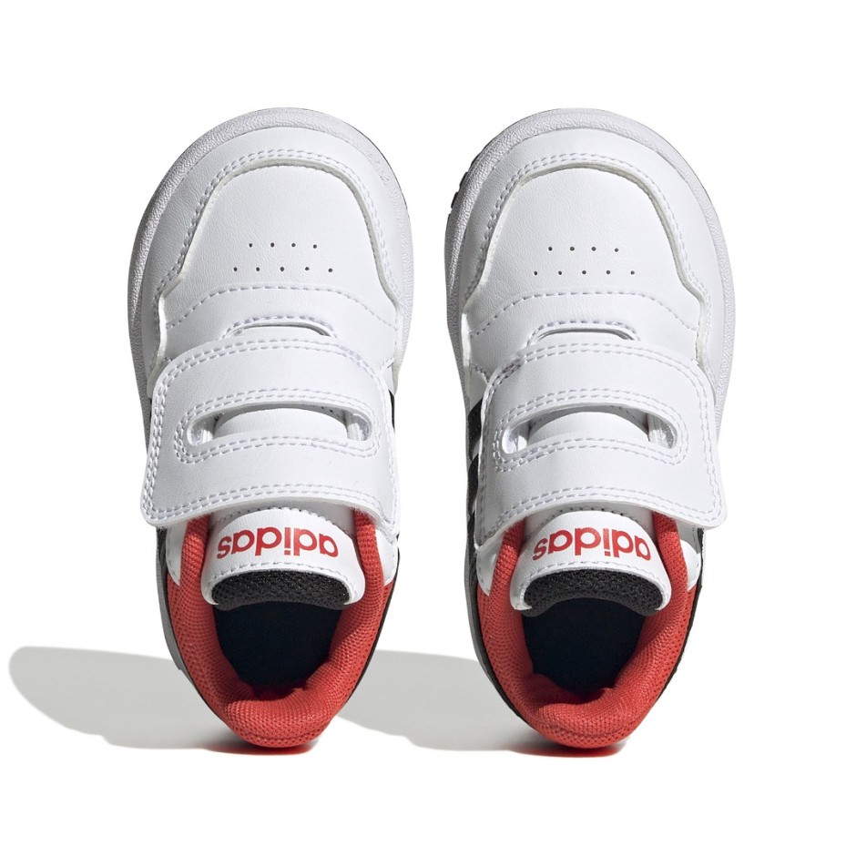 Βρεφικά Sneakers Λευκά - adidas Sportswear Hoops 3.0 