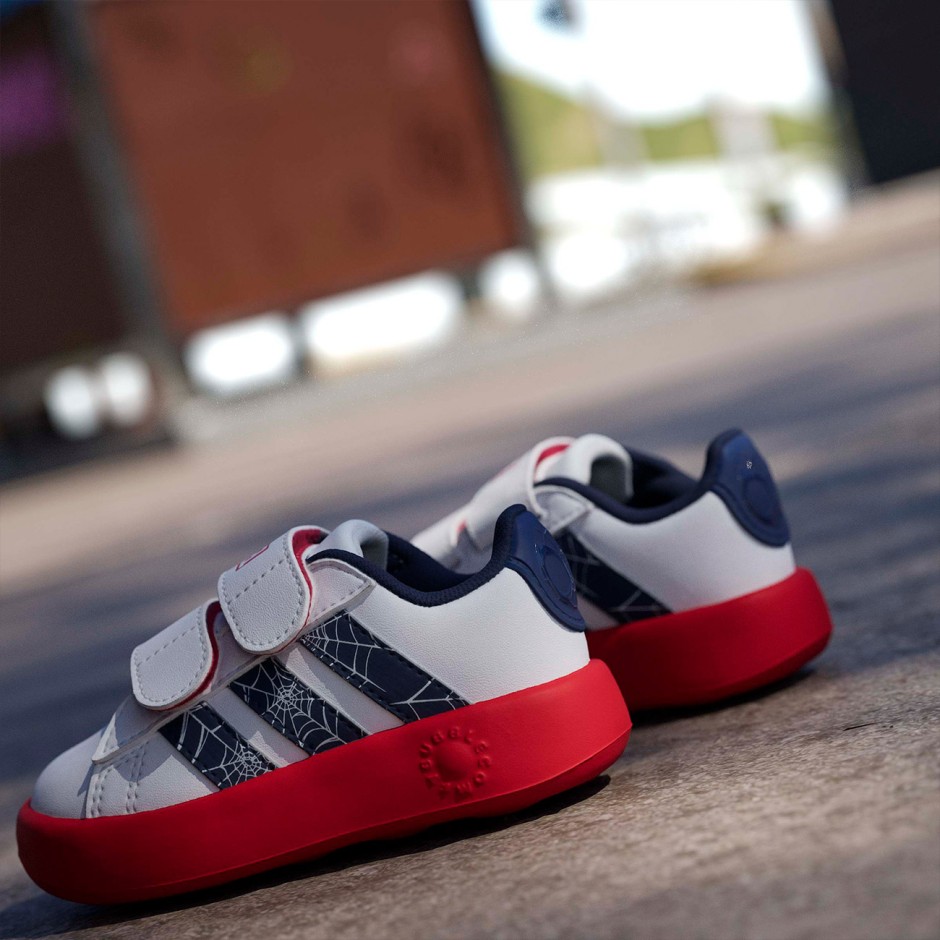 Βρεφικά Sneakers Λευκά - adidas Sportswear Marvel Spider-Man Grand Court