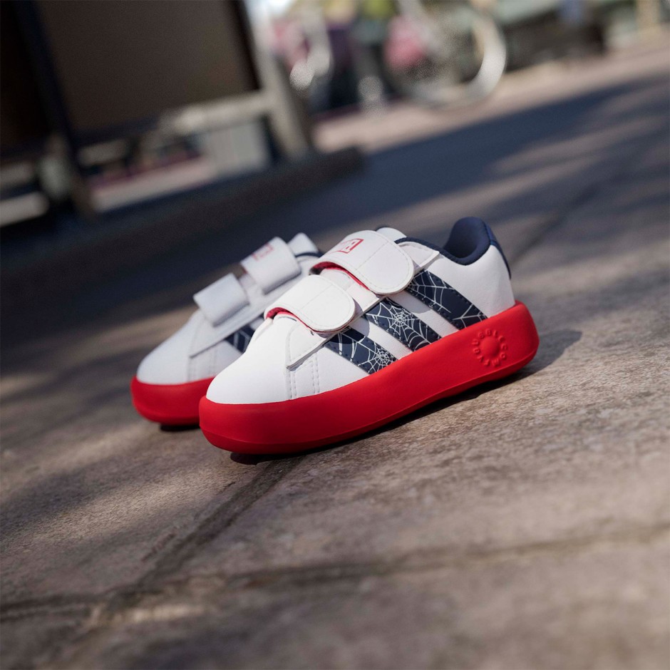Βρεφικά Sneakers Λευκά - adidas Sportswear Marvel Spider-Man Grand Court