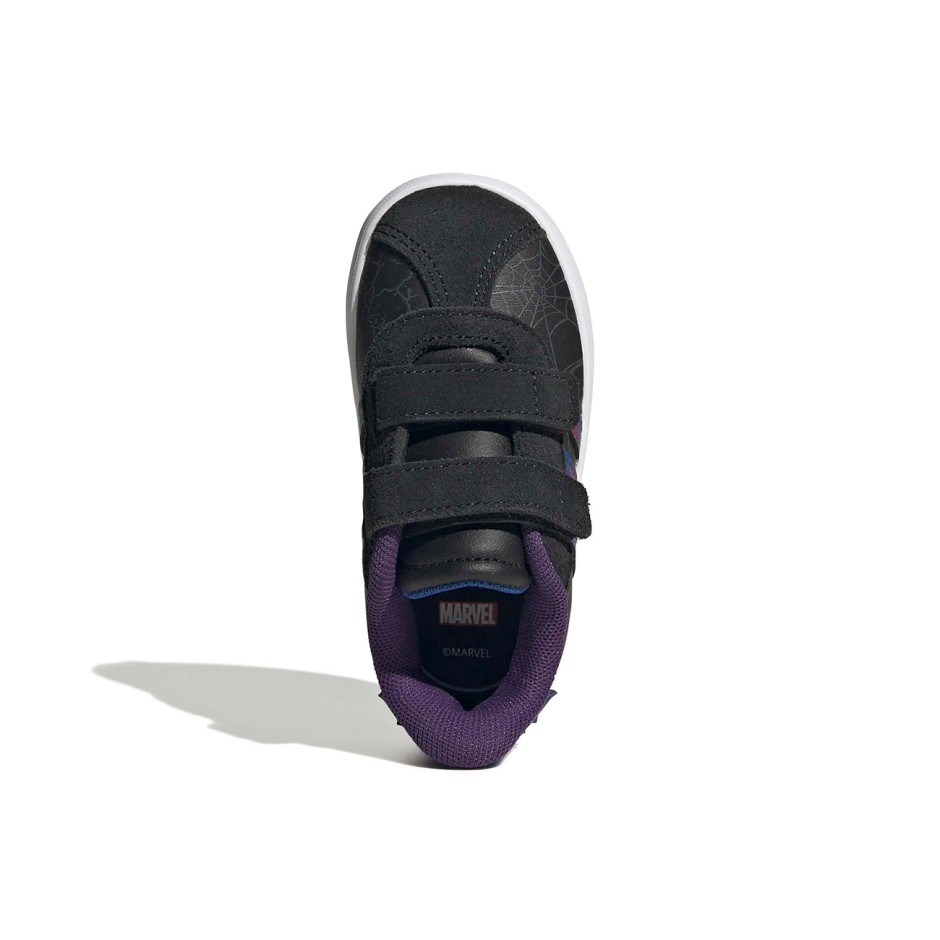 Baby Sneakers Black - adidas Sportswear Marvel Spider-Man Grand VL Court 3.0