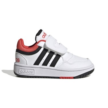 Βρεφικά Sneakers Λευκά - adidas Sportswear Hoops 3.0 