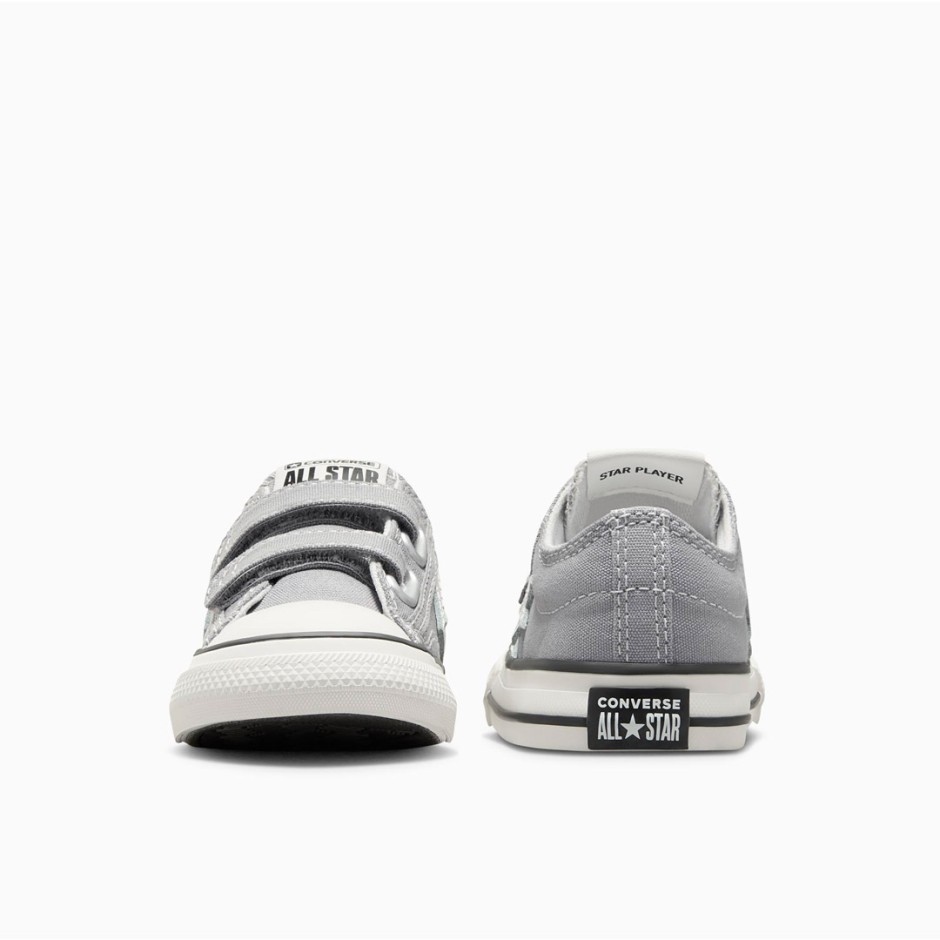 Βρεφικά Sneakers Γκρι - Converse Star Player 76 Easy-On