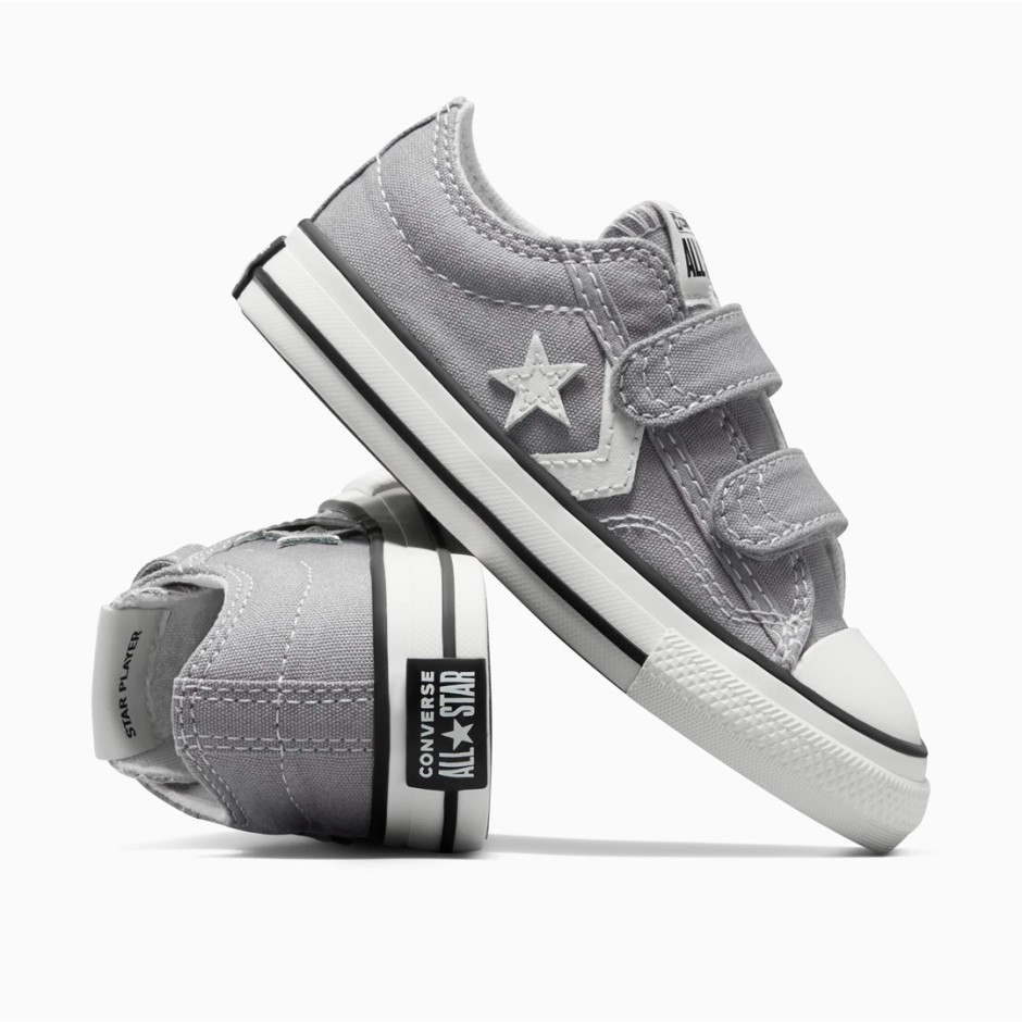 Βρεφικά Sneakers Γκρι - Converse Star Player 76 Easy-On
