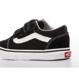 VANS TD OLD SKOOL V VN000D3YBLK-BLK Μαύρο