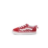 VANS OLD SKOOL ELASTIC LACE TD VA4TZOW35-W35 Red Image 