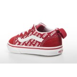 VANS OLD SKOOL ELASTIC LACE TD VA4TZOW35-W35 Κόκκινο