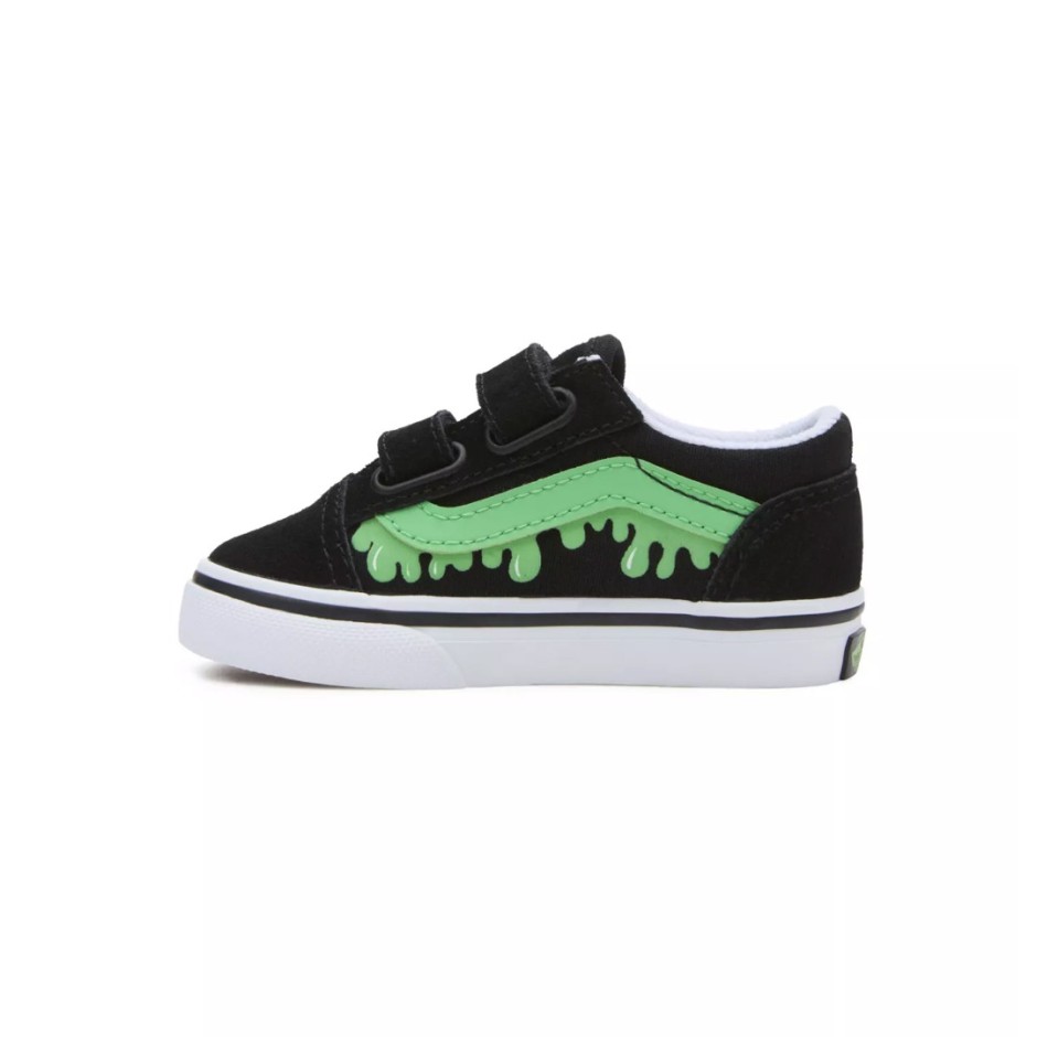 Vans Toddler Old Skool Μαύρο - Βρεφικά Sneakers