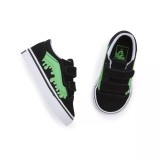 VANS OLD SKOOL V GLOW VN000CPZYJ7-YJ7 Black Image 4