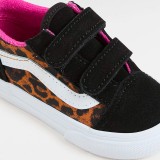 Βρεφικά Sneakers Πολύχρωμα - Vans Old Skool V Leopard Pop Εικόνα 2
