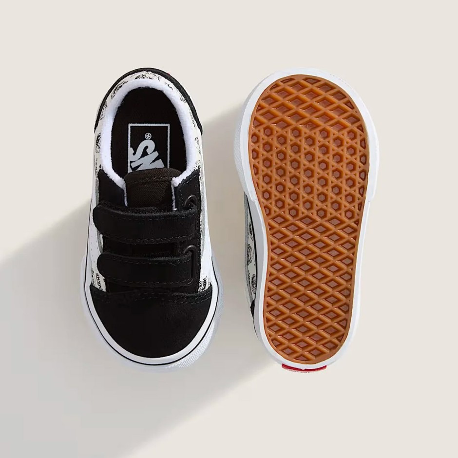 Βρεφικά Sneakers Πολύχρωμα - Vans Old Skool V Skulls